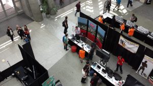 East Coast Games Conference booth