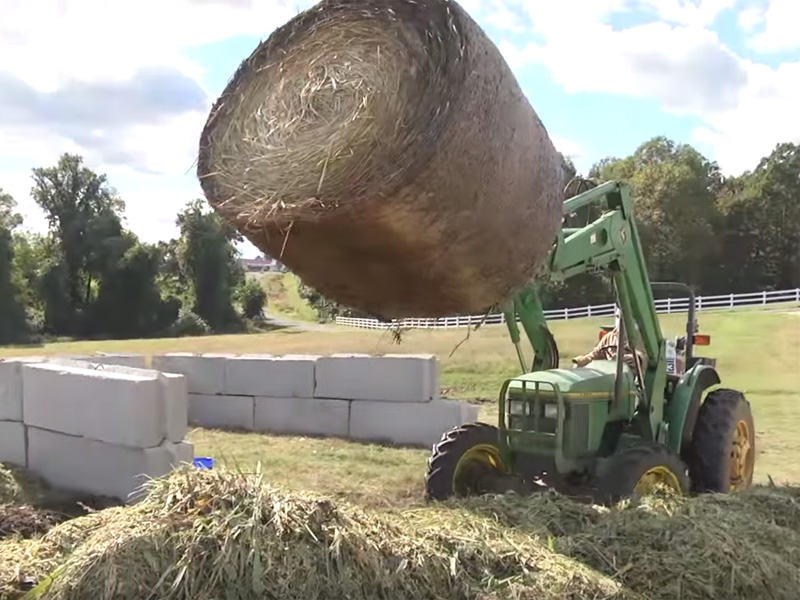 Grass stock storage video